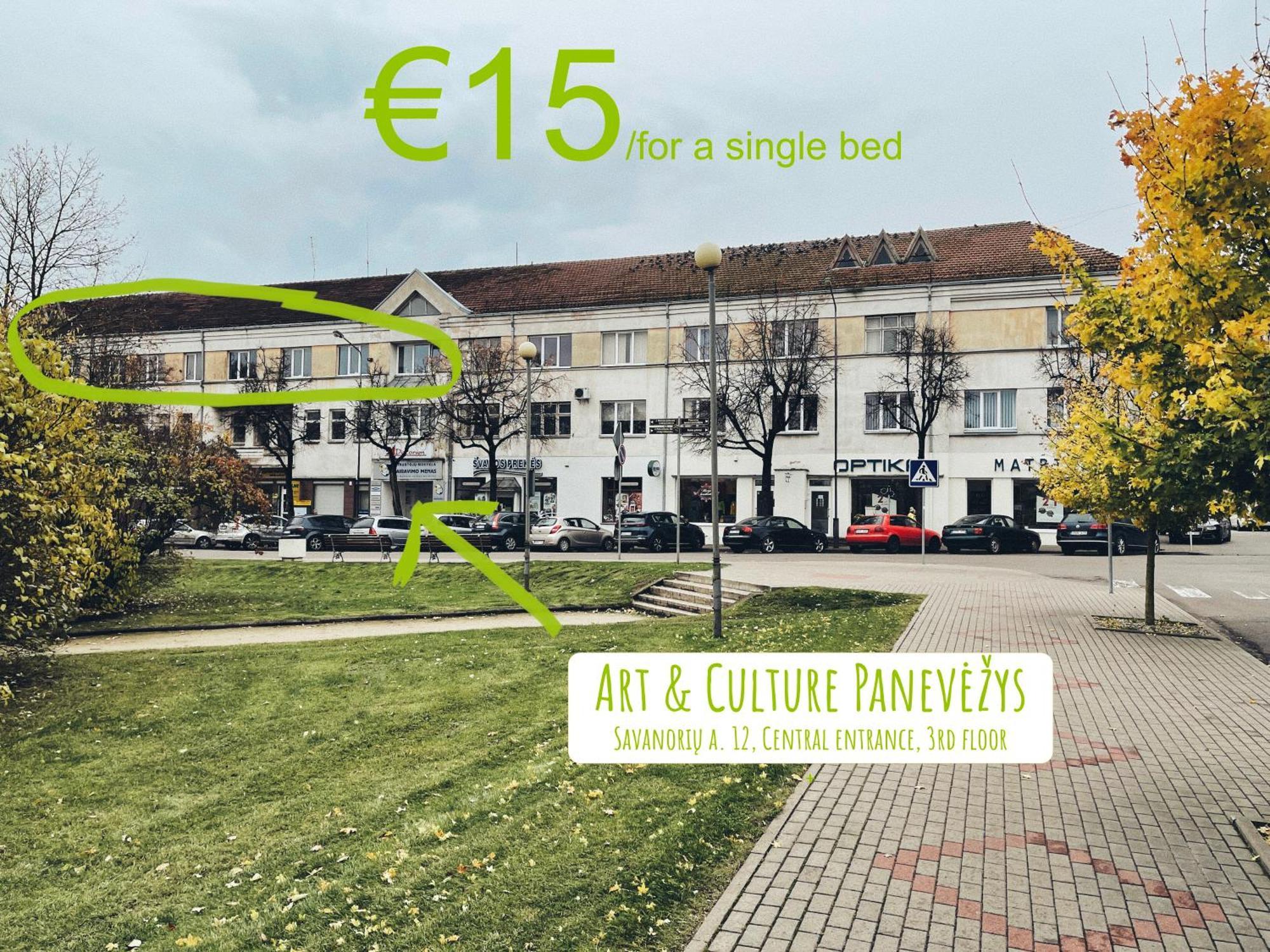 بيت شباب Art & Culture Panevėžys المظهر الخارجي الصورة